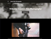 Tablet Screenshot of jameskimphotography.com